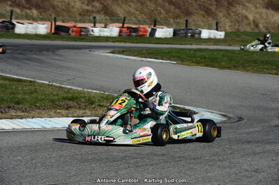 10/03/2013 : 1ère manche du Trophée Vincent Sanchez à Lavelanet (Photos Antoine Camblor) 2013 — karting