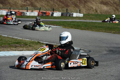 10/03/2013 : 1ère manche du Trophée Vincent Sanchez à Lavelanet (Photos Antoine Camblor) 2013 — karting