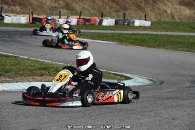 10/03/2013 : 1ère manche du Trophée Vincent Sanchez à Lavelanet (Photos Antoine Camblor) 2013 — karting
