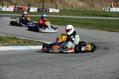 10/03/2013 : 1ère manche du Trophée Vincent Sanchez à Lavelanet (Photos Antoine Camblor) 2013 — karting