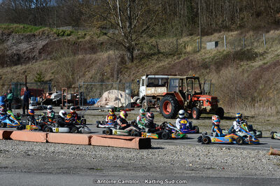 10/03/2013 : 1ère manche du Trophée Vincent Sanchez à Lavelanet (Photos Antoine Camblor) 2013 — karting