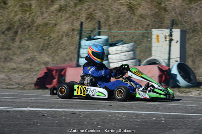 10/03/2013 : 1ère manche du Trophée Vincent Sanchez à Lavelanet (Photos Antoine Camblor) 2013 — karting