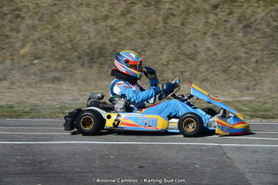 10/03/2013 : 1ère manche du Trophée Vincent Sanchez à Lavelanet (Photos Antoine Camblor) 2013 — karting