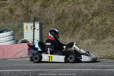 10/03/2013 : 1ère manche du Trophée Vincent Sanchez à Lavelanet (Photos Antoine Camblor) 2013 — karting
