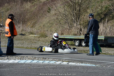 10/03/2013 : 1ère manche du Trophée Vincent Sanchez à Lavelanet (Photos Antoine Camblor) 2013 — karting
