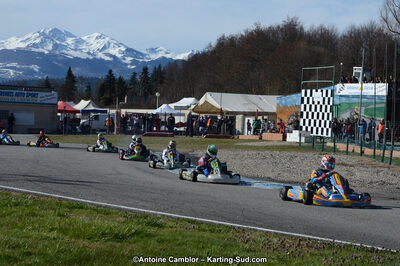 10/03/2013 : 1ère manche du Trophée Vincent Sanchez à Lavelanet (Photos Antoine Camblor) 2013 — karting