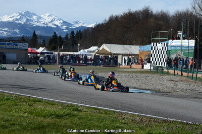 10/03/2013 : 1ère manche du Trophée Vincent Sanchez à Lavelanet (Photos Antoine Camblor) 2013 — karting