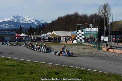 10/03/2013 : 1ère manche du Trophée Vincent Sanchez à Lavelanet (Photos Antoine Camblor) 2013 — karting