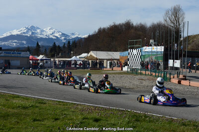 10/03/2013 : 1ère manche du Trophée Vincent Sanchez à Lavelanet (Photos Antoine Camblor) 2013 — karting