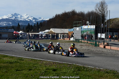 10/03/2013 : 1ère manche du Trophée Vincent Sanchez à Lavelanet (Photos Antoine Camblor) 2013 — karting