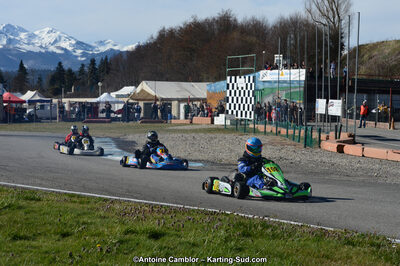 10/03/2013 : 1ère manche du Trophée Vincent Sanchez à Lavelanet (Photos Antoine Camblor) 2013 — karting