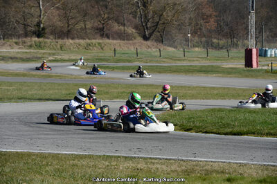10/03/2013 : 1ère manche du Trophée Vincent Sanchez à Lavelanet (Photos Antoine Camblor) 2013 — karting