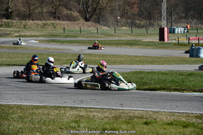10/03/2013 : 1ère manche du Trophée Vincent Sanchez à Lavelanet (Photos Antoine Camblor) 2013 — karting