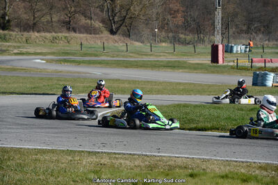 10/03/2013 : 1ère manche du Trophée Vincent Sanchez à Lavelanet (Photos Antoine Camblor) 2013 — karting