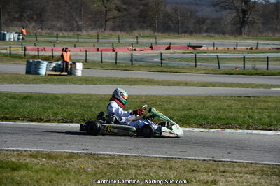 10/03/2013 : 1ère manche du Trophée Vincent Sanchez à Lavelanet (Photos Antoine Camblor) 2013 — karting