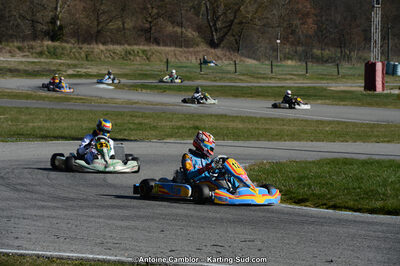10/03/2013 : 1ère manche du Trophée Vincent Sanchez à Lavelanet (Photos Antoine Camblor) 2013 — karting