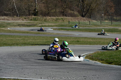 10/03/2013 : 1ère manche du Trophée Vincent Sanchez à Lavelanet (Photos Antoine Camblor) 2013 — karting