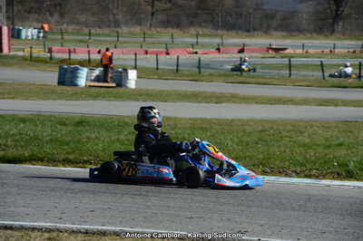10/03/2013 : 1ère manche du Trophée Vincent Sanchez à Lavelanet (Photos Antoine Camblor) 2013 — karting