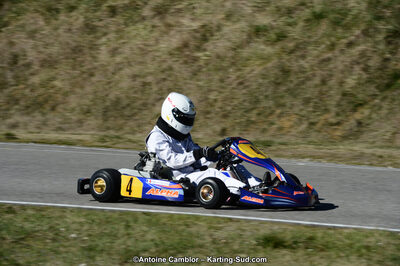 10/03/2013 : 1ère manche du Trophée Vincent Sanchez à Lavelanet (Photos Antoine Camblor) 2013 — karting