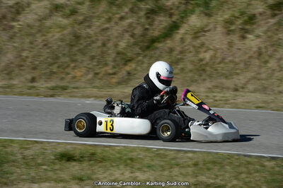 10/03/2013 : 1ère manche du Trophée Vincent Sanchez à Lavelanet (Photos Antoine Camblor) 2013 — karting