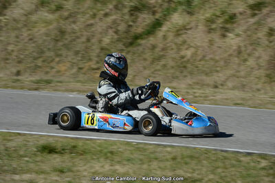 10/03/2013 : 1ère manche du Trophée Vincent Sanchez à Lavelanet (Photos Antoine Camblor) 2013 — karting