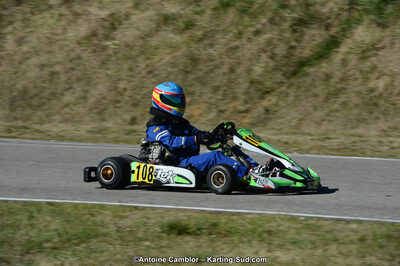 10/03/2013 : 1ère manche du Trophée Vincent Sanchez à Lavelanet (Photos Antoine Camblor) 2013 — karting