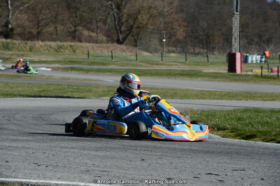 10/03/2013 : 1ère manche du Trophée Vincent Sanchez à Lavelanet (Photos Antoine Camblor) 2013 — karting
