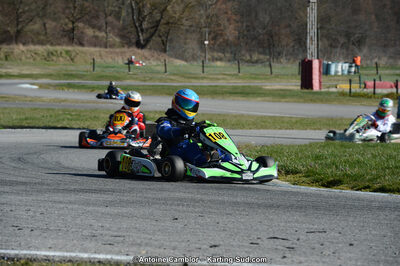 10/03/2013 : 1ère manche du Trophée Vincent Sanchez à Lavelanet (Photos Antoine Camblor) 2013 — karting