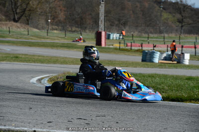 10/03/2013 : 1ère manche du Trophée Vincent Sanchez à Lavelanet (Photos Antoine Camblor) 2013 — karting