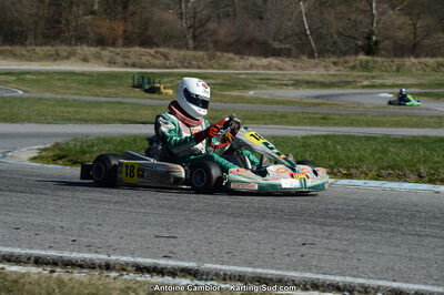 10/03/2013 : 1ère manche du Trophée Vincent Sanchez à Lavelanet (Photos Antoine Camblor) 2013 — karting