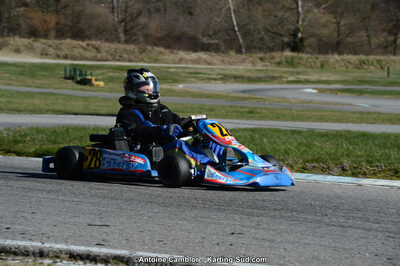 10/03/2013 : 1ère manche du Trophée Vincent Sanchez à Lavelanet (Photos Antoine Camblor) 2013 — karting
