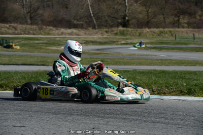 10/03/2013 : 1ère manche du Trophée Vincent Sanchez à Lavelanet (Photos Antoine Camblor) 2013 — karting