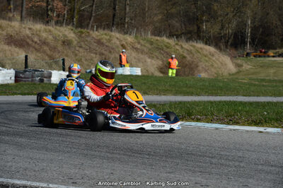 10/03/2013 : 1ère manche du Trophée Vincent Sanchez à Lavelanet (Photos Antoine Camblor) 2013 — karting