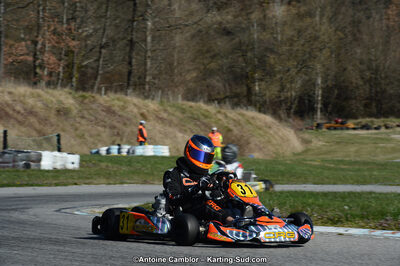 10/03/2013 : 1ère manche du Trophée Vincent Sanchez à Lavelanet (Photos Antoine Camblor) 2013 — karting