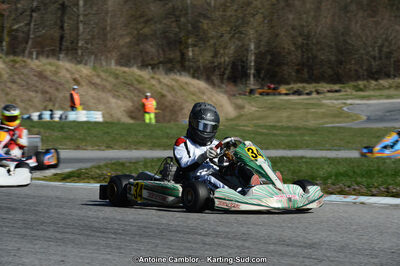 10/03/2013 : 1ère manche du Trophée Vincent Sanchez à Lavelanet (Photos Antoine Camblor) 2013 — karting