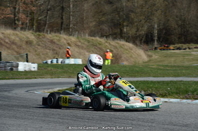 10/03/2013 : 1ère manche du Trophée Vincent Sanchez à Lavelanet (Photos Antoine Camblor) 2013 — karting
