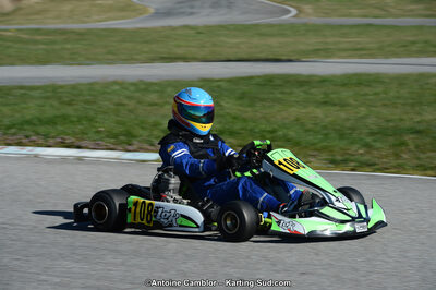 10/03/2013 : 1ère manche du Trophée Vincent Sanchez à Lavelanet (Photos Antoine Camblor) 2013 — karting