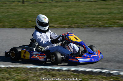 10/03/2013 : 1ère manche du Trophée Vincent Sanchez à Lavelanet (Photos Antoine Camblor) 2013 — karting