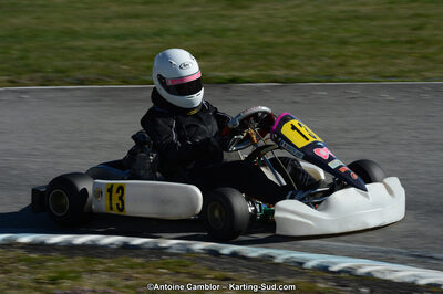 10/03/2013 : 1ère manche du Trophée Vincent Sanchez à Lavelanet (Photos Antoine Camblor) 2013 — karting