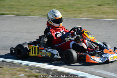 10/03/2013 : 1ère manche du Trophée Vincent Sanchez à Lavelanet (Photos Antoine Camblor) 2013 — karting