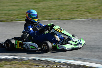 10/03/2013 : 1ère manche du Trophée Vincent Sanchez à Lavelanet (Photos Antoine Camblor) 2013 — karting