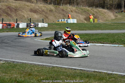 10/03/2013 : 1ère manche du Trophée Vincent Sanchez à Lavelanet (Photos Antoine Camblor) 2013 — karting