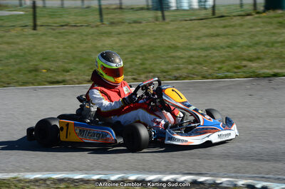 10/03/2013 : 1ère manche du Trophée Vincent Sanchez à Lavelanet (Photos Antoine Camblor) 2013 — karting