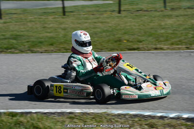 10/03/2013 : 1ère manche du Trophée Vincent Sanchez à Lavelanet (Photos Antoine Camblor) 2013 — karting