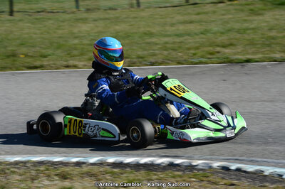 10/03/2013 : 1ère manche du Trophée Vincent Sanchez à Lavelanet (Photos Antoine Camblor) 2013 — karting