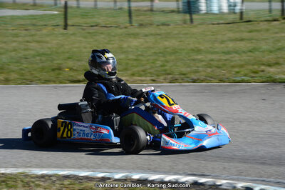 10/03/2013 : 1ère manche du Trophée Vincent Sanchez à Lavelanet (Photos Antoine Camblor) 2013 — karting
