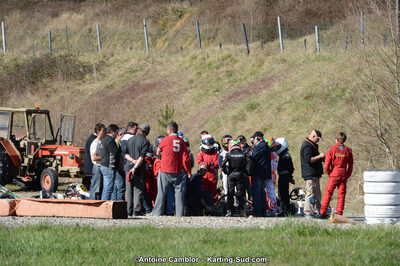 10/03/2013 : 1ère manche du Trophée Vincent Sanchez à Lavelanet (Photos Antoine Camblor) 2013 — karting