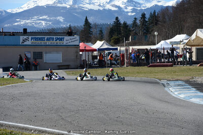 10/03/2013 : 1ère manche du Trophée Vincent Sanchez à Lavelanet (Photos Antoine Camblor) 2013 — karting