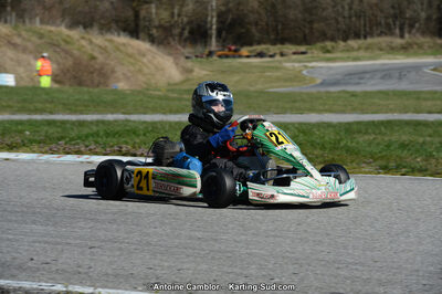 10/03/2013 : 1ère manche du Trophée Vincent Sanchez à Lavelanet (Photos Antoine Camblor) 2013 — karting