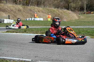 10/03/2013 : 1ère manche du Trophée Vincent Sanchez à Lavelanet (Photos Antoine Camblor) 2013 — karting